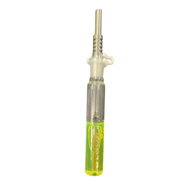 AL Glass Straw Glycerin 5.1" / Yellow
